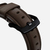 Traditional strap rustic brown black hardware 40mm   