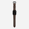 Traditional strap rustic brown black hardware 40mm   