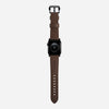 Traditional strap rustic brown black hardware 40mm   