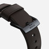 Active strap pro heinen leather classic brown black hardware 40mm