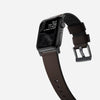 Active strap pro heinen leather classic brown black hardware 40mm