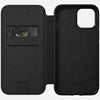 Rugged folio horween leather black iphone 12 pro max    