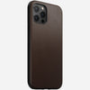 Rugged case horween leather rustic brown iphone 12 pro max   