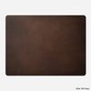 Horween Leather Mousepad Rustic Brown 16-inch