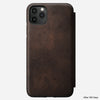 Rugged tri folio rustic brown iphone 11 pro max    